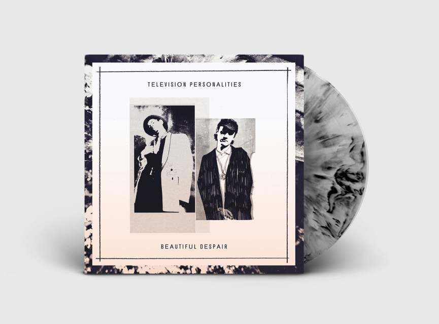 Television personalities beautiful despair marbled vinyl render